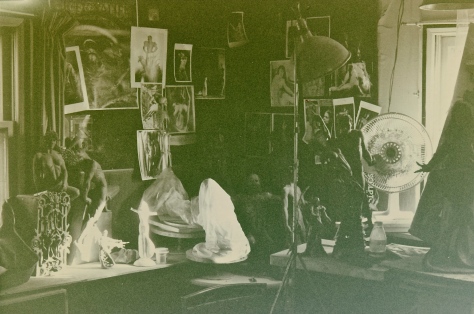Robert John Guttke's Studio in 1989.